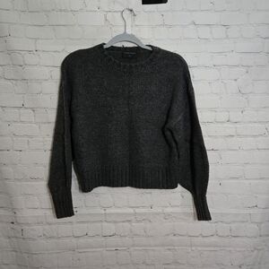 Dark Gray Knit Sweater